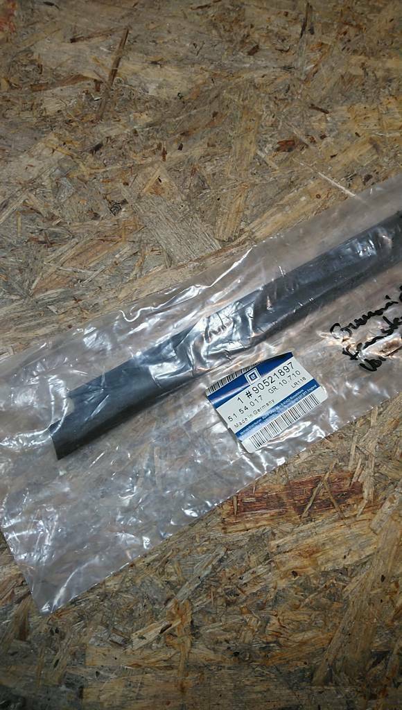 Astra G Fensterschachtabdichtung vorne Links NEU Original Opel
