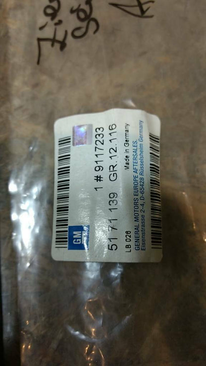 Original GM Opel Astra F Zierleiste Seitenwand hinten links NEU