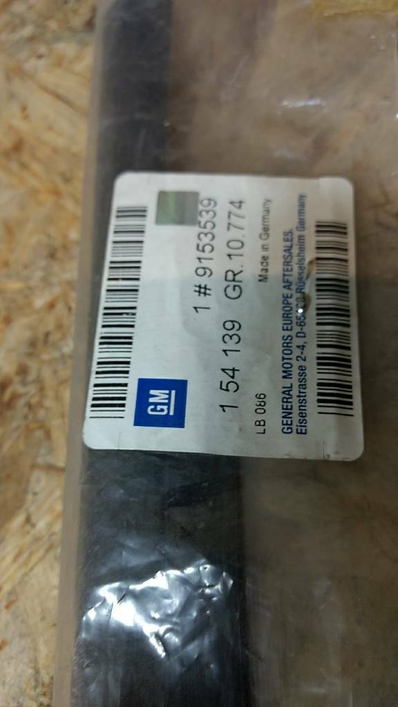 Original Opel Scheibendichtung Hintertür außen links Astra G NEU
