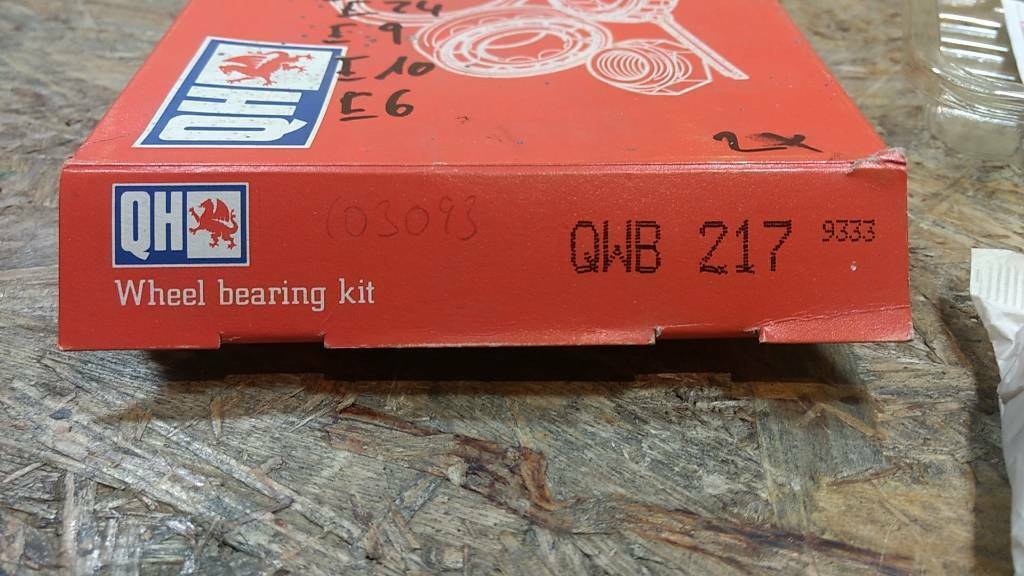 Original QH Radlager-Satz BMW 02 / 1500-2000, 2.6-3200 E21 uvm. NEU