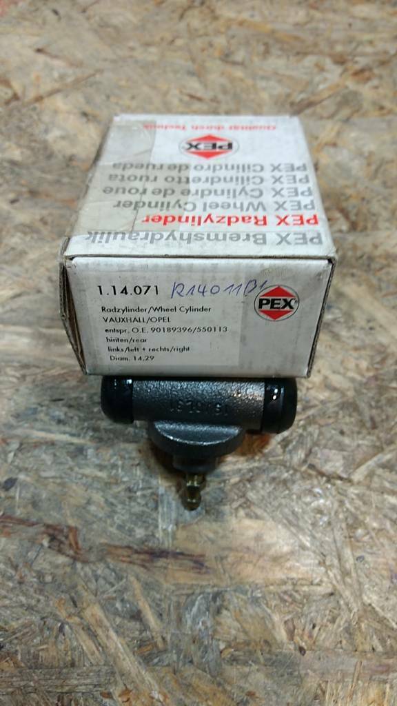 Original PEX Radzylinder hinten links Opel Vauxhall NEU