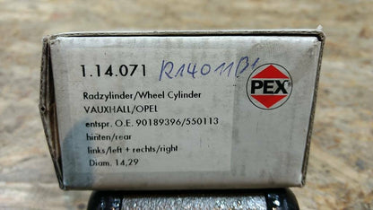 Original PEX Radzylinder hinten links Opel Vauxhall NEU