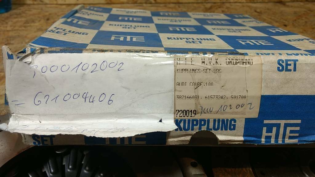 Original HTE Kupplung-Set Audi 100 Coupé Audi 80 NEU