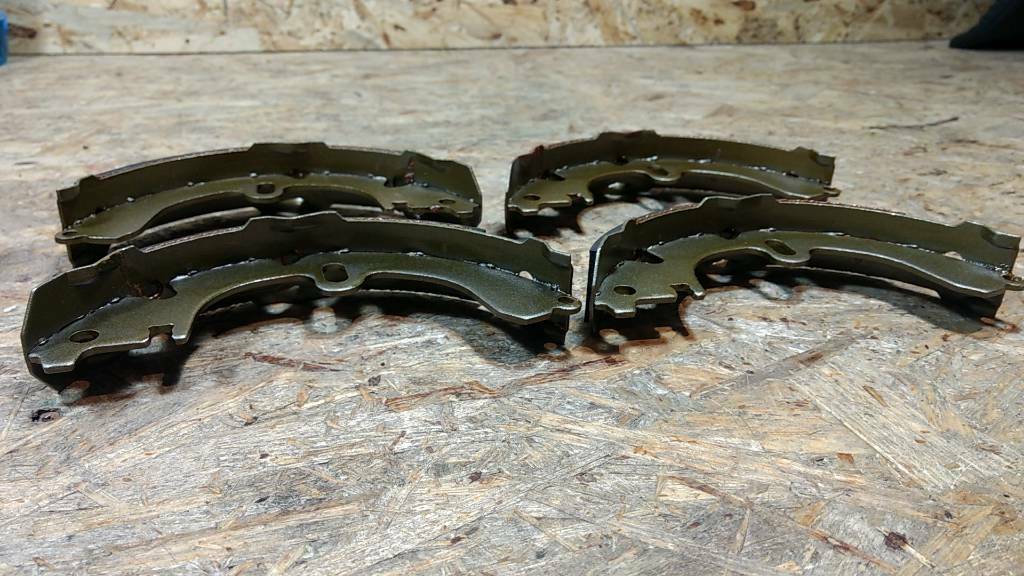 Original PAGID Bremsbacken Hinterachse Toyota Corolla NEU