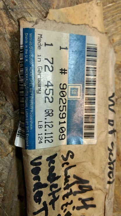 Original GM Opel Kadett E Schutzzierleiste Vordertür links NEU