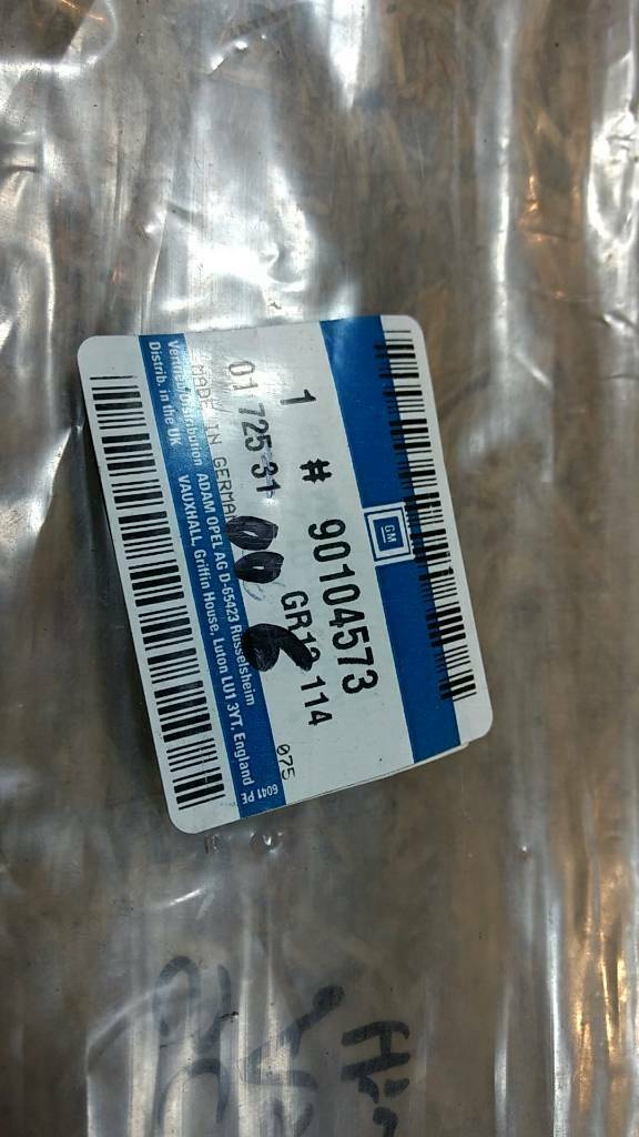 Original GM Opel Ascona C Schutzzierleiste Hintertür Links NEU