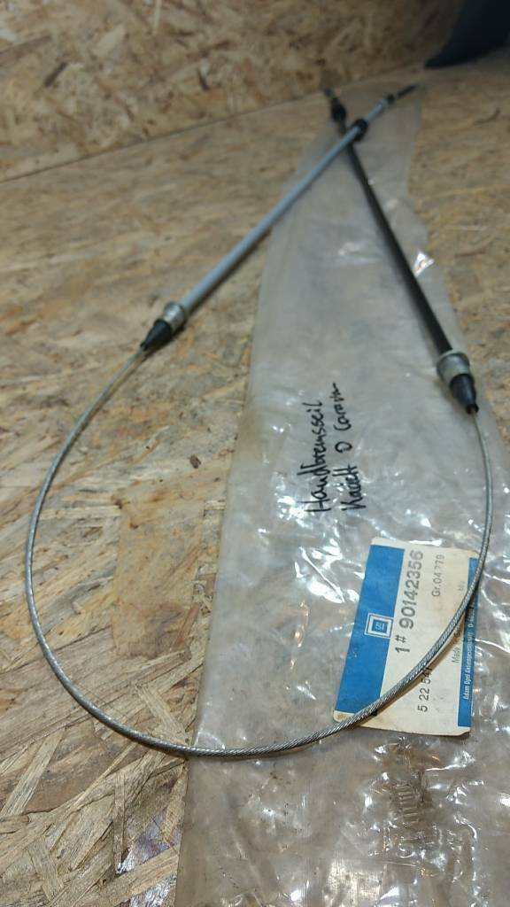 Original GM Opel Kadett D Caravan Handbremsseilzug NEU
