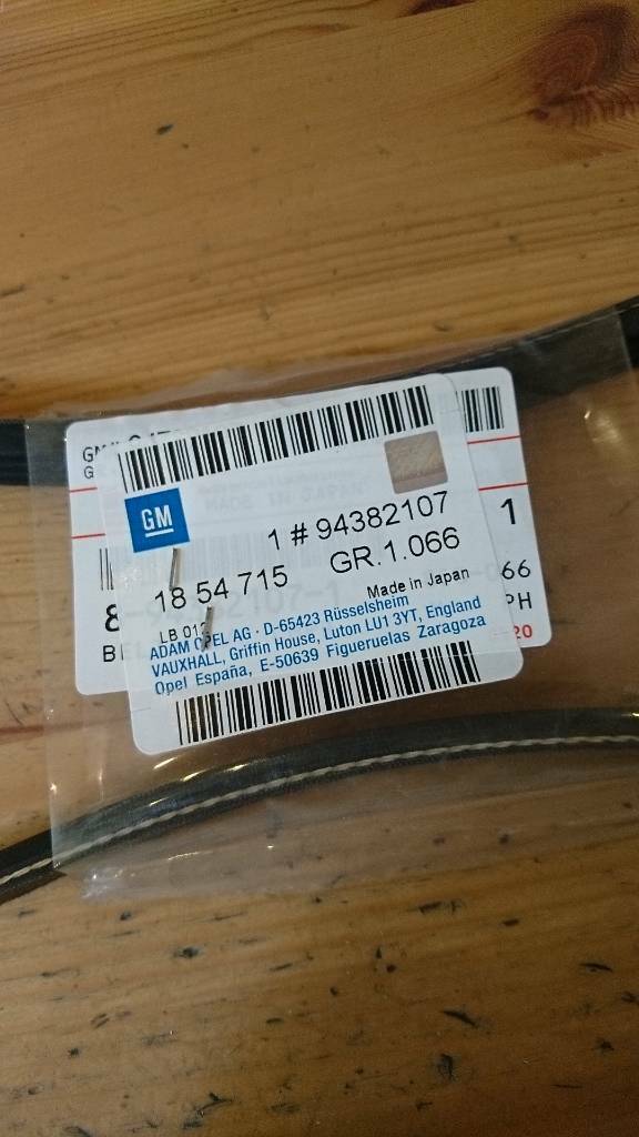 Opel Monterey Keilriemen neu original GM