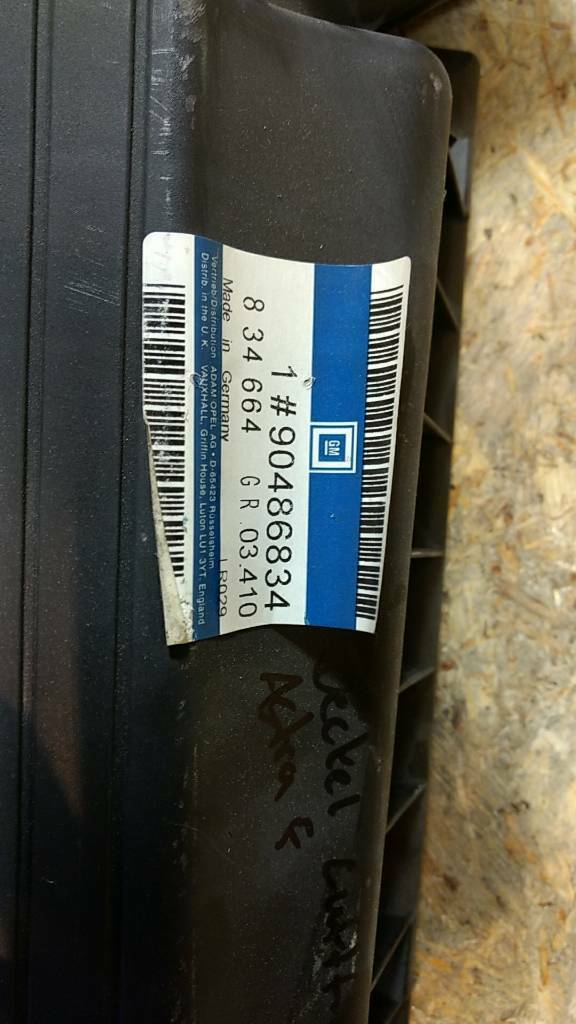 Original GM Opel Astra F Deckel Luftfilter NEU