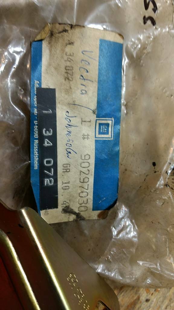 Original GM Opel Vectra Schloss NEU