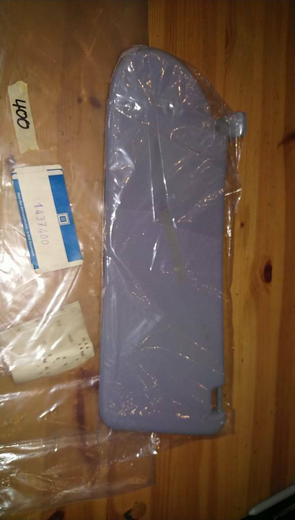 Opel Oldtimer Youngtimer Sonnenblende neu Original GM