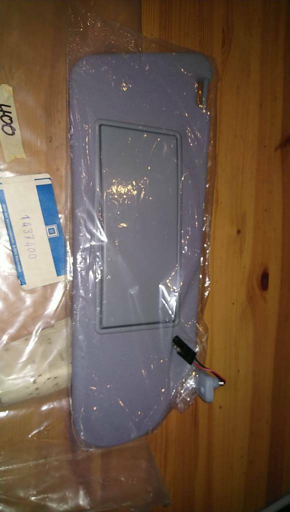 Opel Oldtimer Youngtimer Sonnenblende neu Original GM