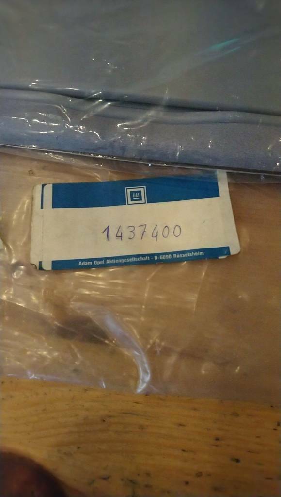 Opel Oldtimer Youngtimer Sonnenblende neu Original GM