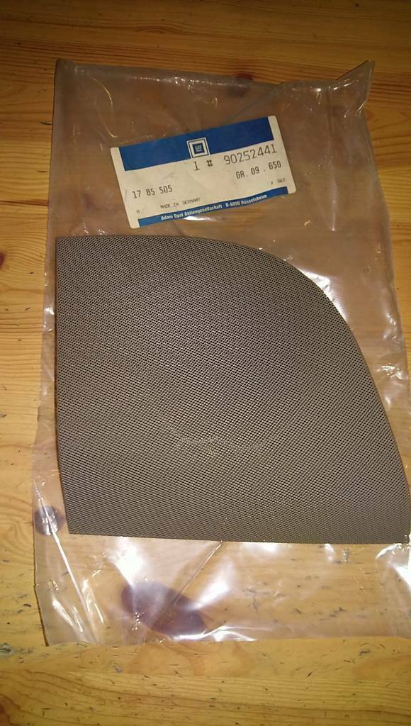 Omega A Boxenabdeckung Neu Original GM