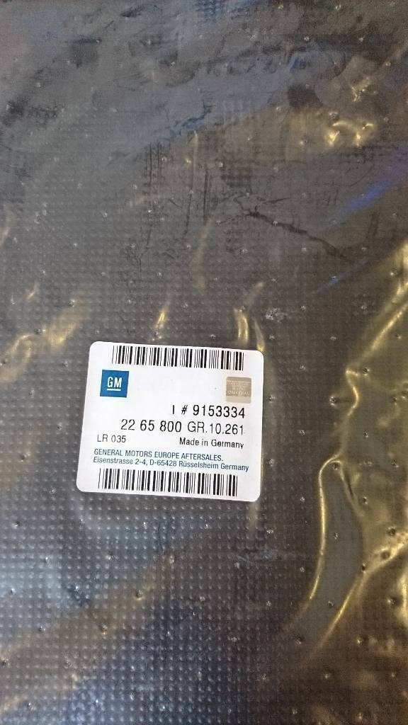 Astra G Zafira A Ablagebox Vordersitz Matte Neu Original GM