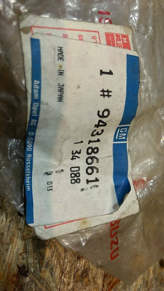 Original GM Opel Frontera A Schloss Heckklappe NEU