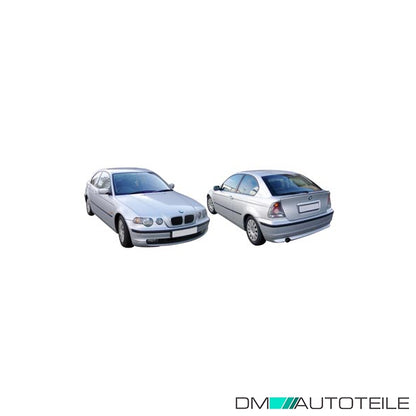 Stoßstange vorne grundiert ohne SRA passt für BMW 3er Compact E46 ab 01-04