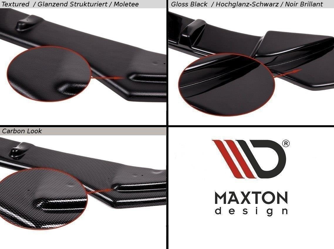 Front Ansatz für  V.1 Audi S3 / A3 S-Line 8V FL  Carbon Look
