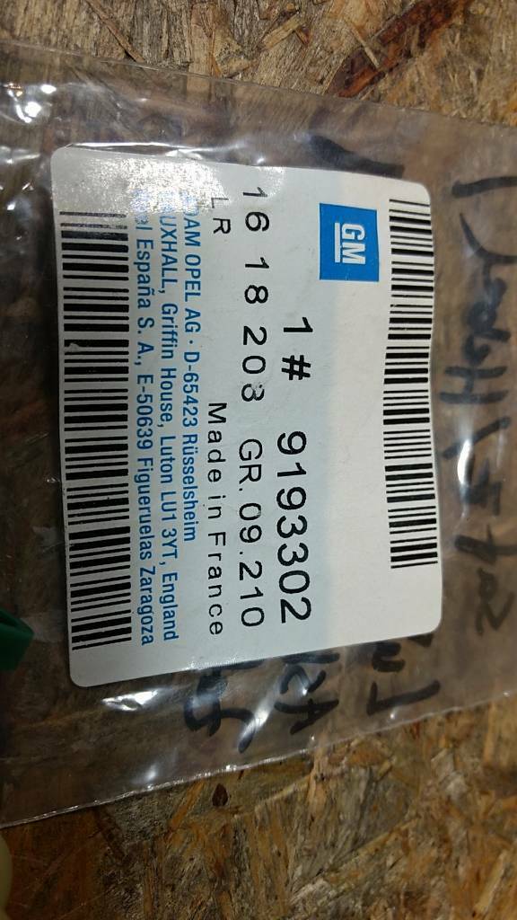 Original GM Opel Astra G Zafira A Satz Hebel Luftverteilung NEU