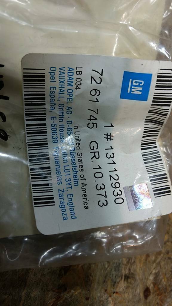 Original GM Opel Hülse Kopfstütze Astral G NEU