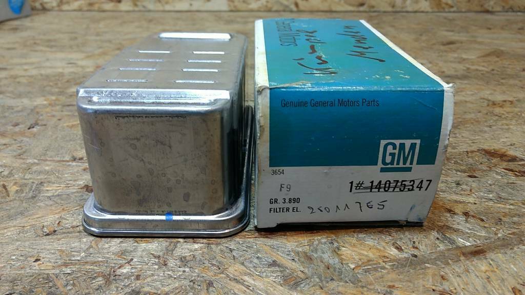 Original GM Opel Oldtimer / Youngtimer Kraftstofffilter Diesel NEU