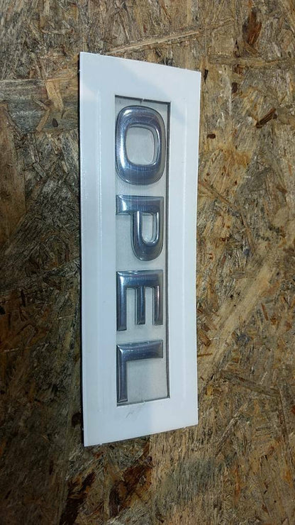 Original GM Opel Agila A Schriftzug "Opel" Heckklappe NEU