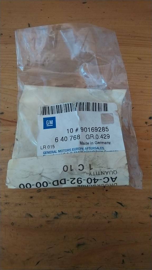 Opel oldtimer youngtimer Ventil Druckstück neu gm 90169285