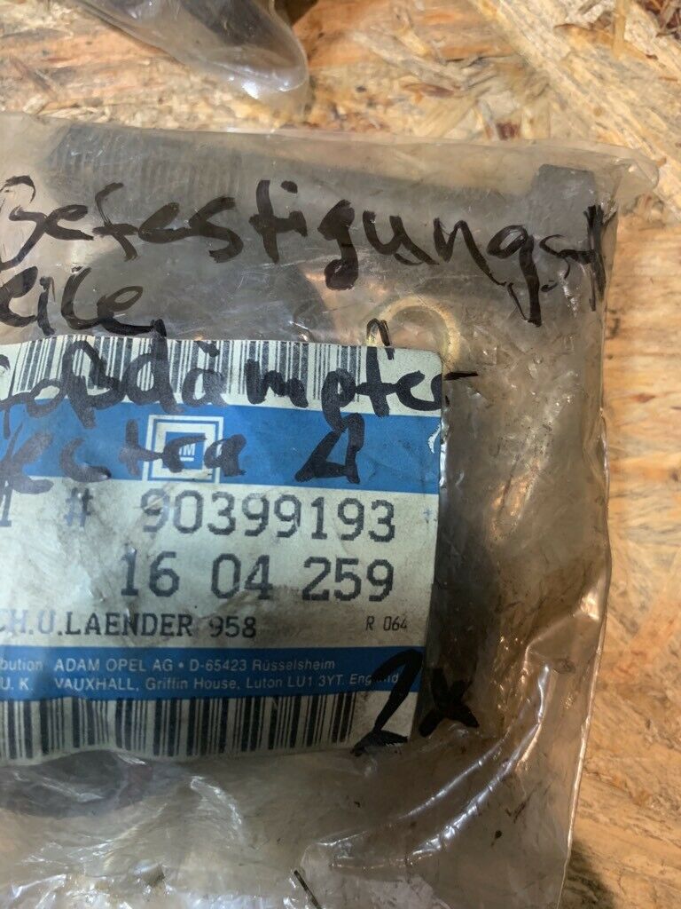 Original GM Opel Vectra A Befestigungsteile Stoßdämpfer Neu