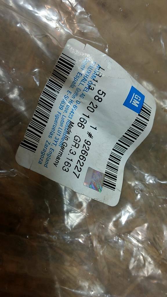 Original GM Opel Omega B Heizungszufuhrschlauch NEU