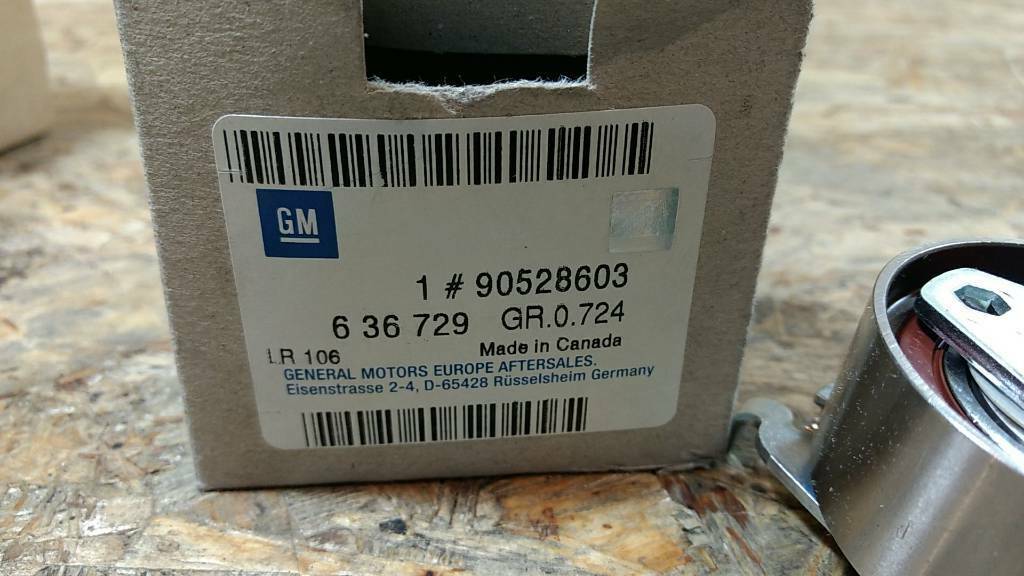 Original GM Opel Spannrolle Zahnriemen Omega B Astra F uvm NEU