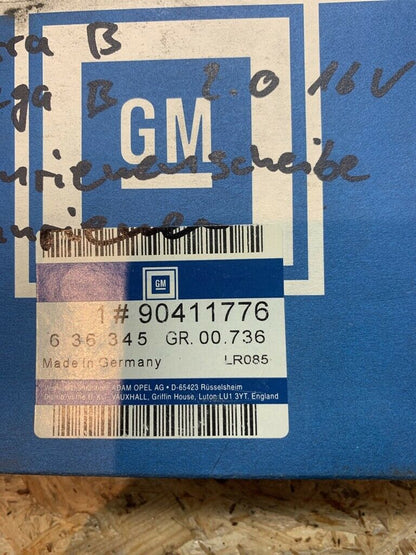 Original GM Opel Vectra B Omega B Zahnriemenscheibe Zahnriemen Neu