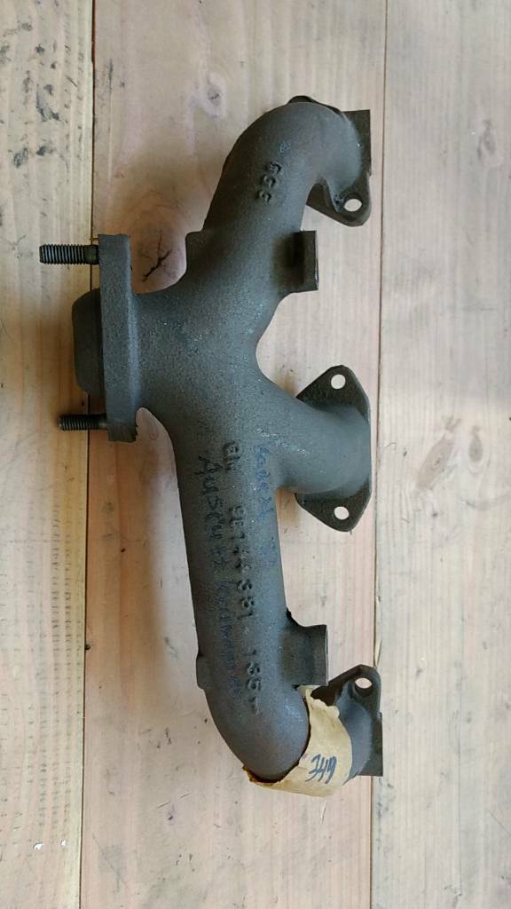 Original GM Opel Kadett D Auspuffskrümmer NEU
