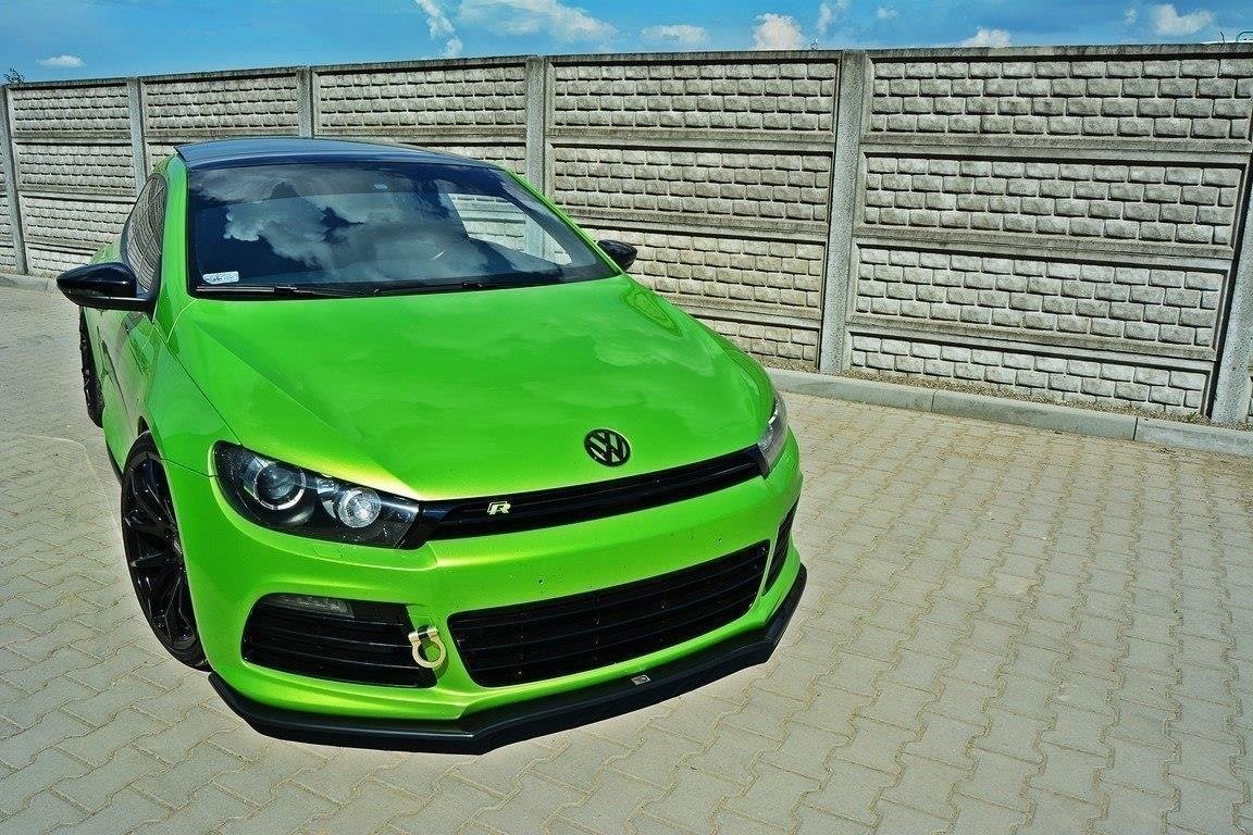 Front Ansatz für VW SCIROCCO R ver2 Carbon Look