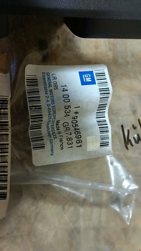 Original GM Opel Astra G Zafira A Kühler Gitter Anthrazit NEU