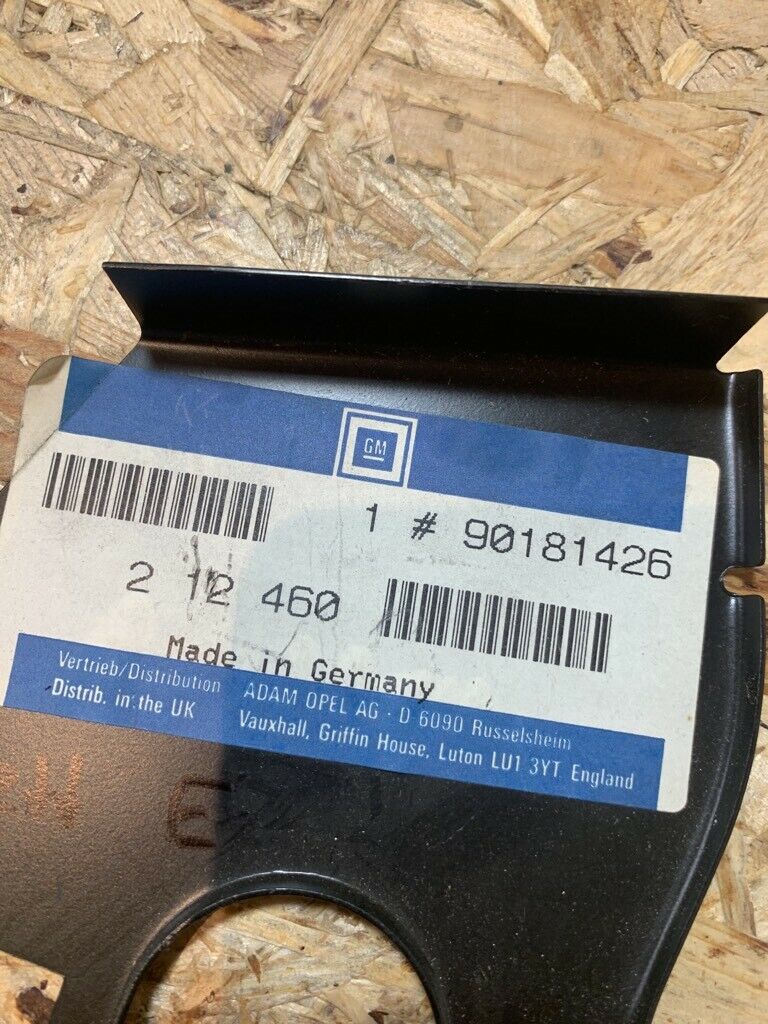 Original GM Opel Kadett E Längsträger Schließblech NEU
