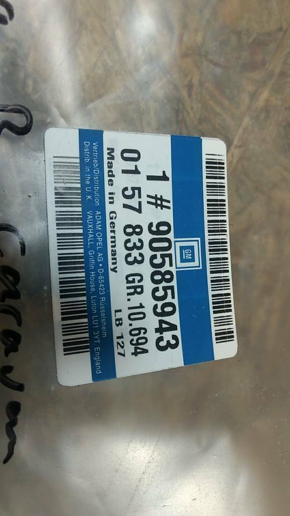 Original GM Opel Vectra B Caravan Dichtung Dachrahmen NEU