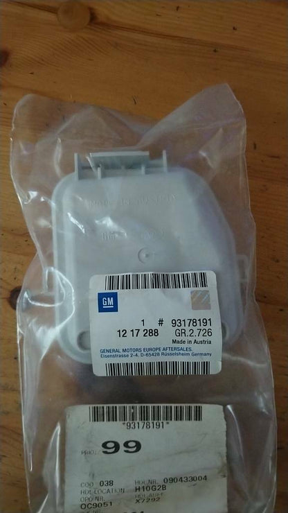 Corsa c Scheinwerfer Staubschutz neu Original gm 93178191
