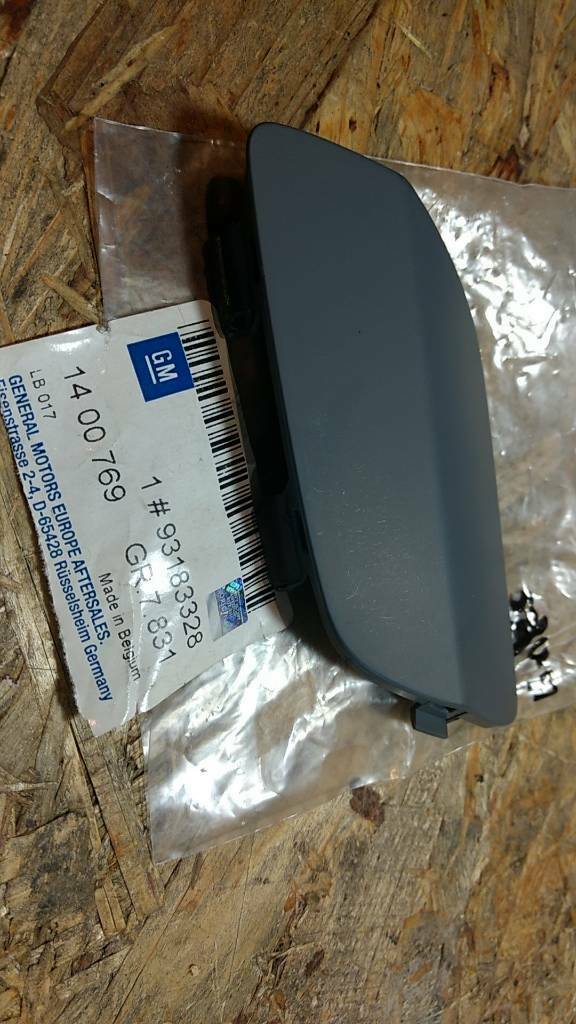 Original GM Opel Astra H Stoßstange Blende links NEU