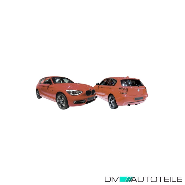 Stoßstange hinten grundiert passt für BMW 1er (F20, F21) 11-15