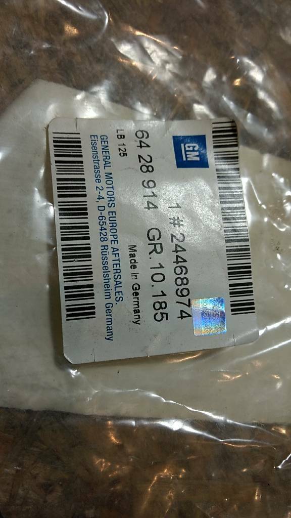 Original GM Opel Astra H Lautsprecherblende Spiegeldreieck links NEU