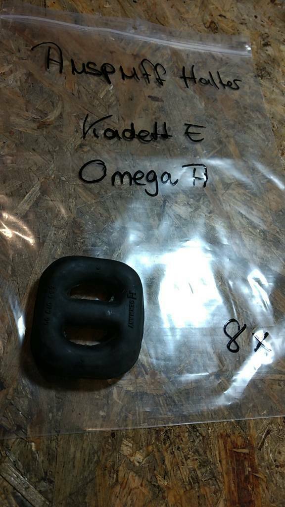 Original GM Opel Kadett E Omega A Auspuff Halter NEU