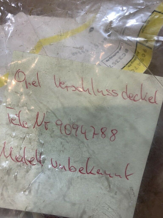 Original GM Opel Verschlussdeckel Modell? NEU