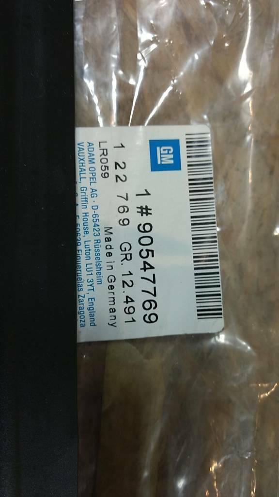 Original GM Opel Zafira A Zierblende B-Säule NEU