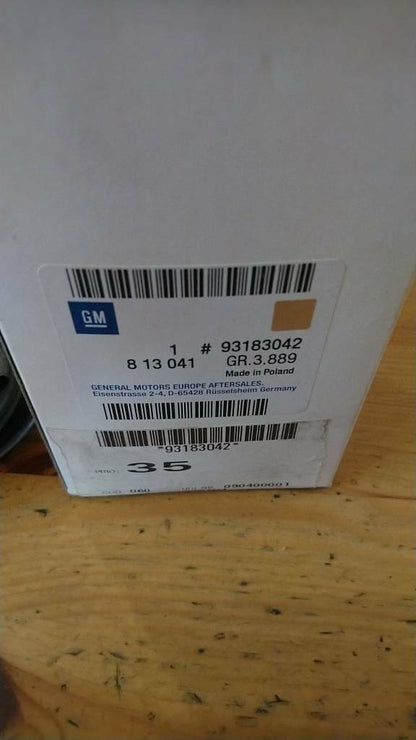 Omega Frontera Vectra Diesel Filter neu Original GM