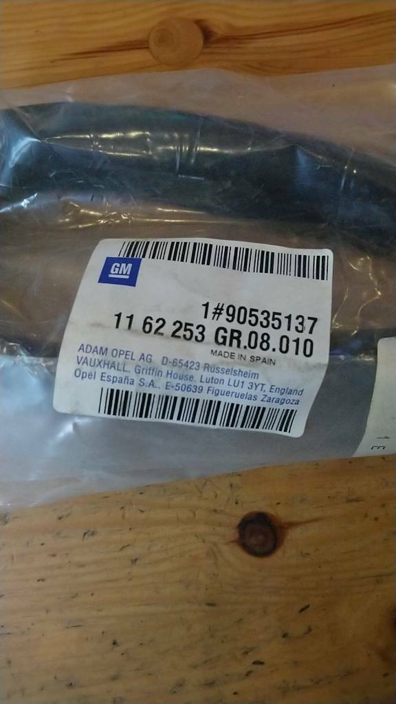 Corsa C Tigra B Dichtung Motorhaube neu Original GM