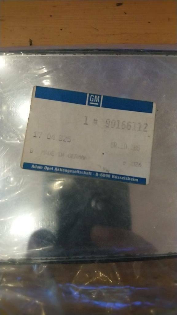 Original GM Rekord E Spiegelglass Neu