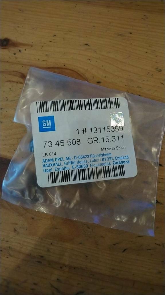 Opel Meriva A Laderaum Abdeckung Puffer neu Original GM