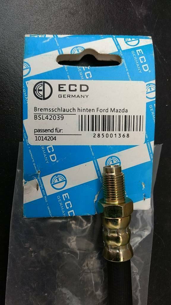 Ford Mazda Bremsschlauch hinten Original ECD NEU