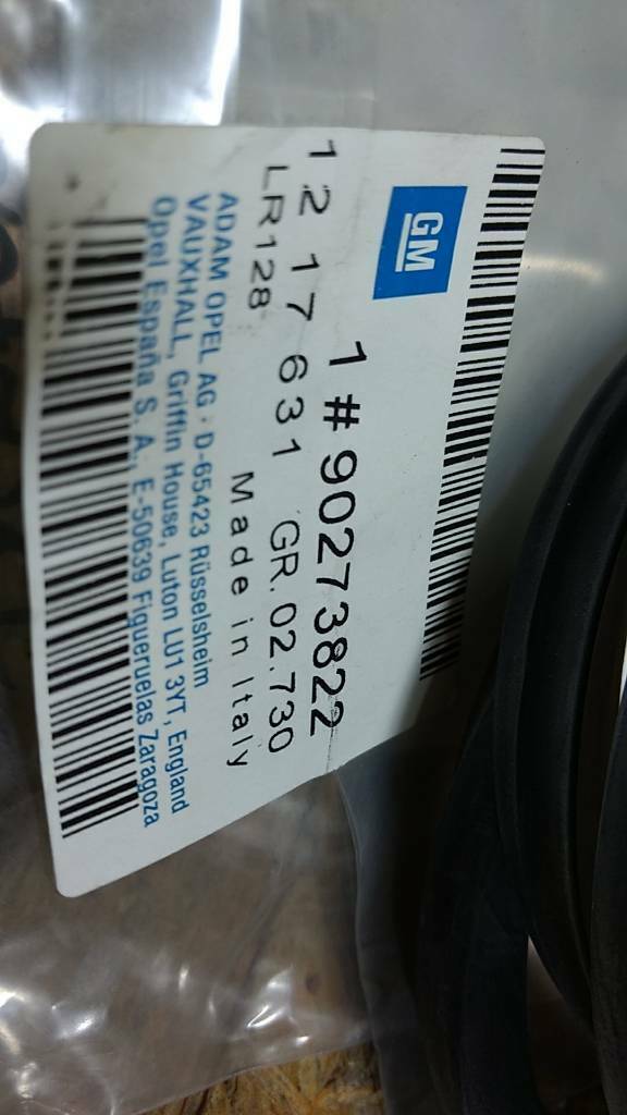 Omega A Dichtring Scheinwerfer Original GM Opel Neu