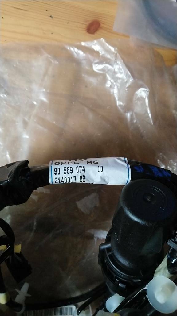 Opel Astra G Kabelbaum Beifahrertür NEU Original GM